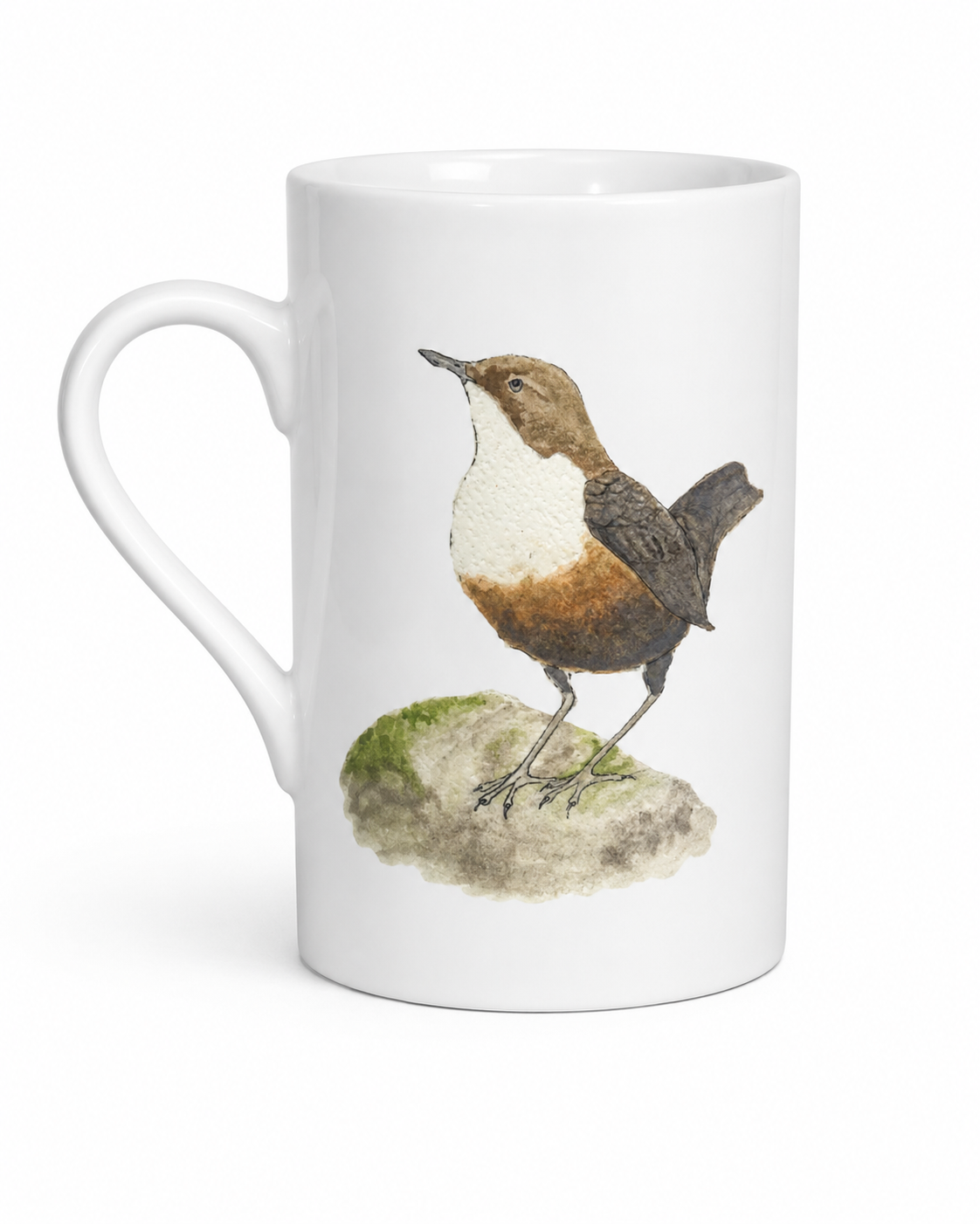 Dipper Bird Bone China Mug – 10oz Wildlife & Birdwatching Gift