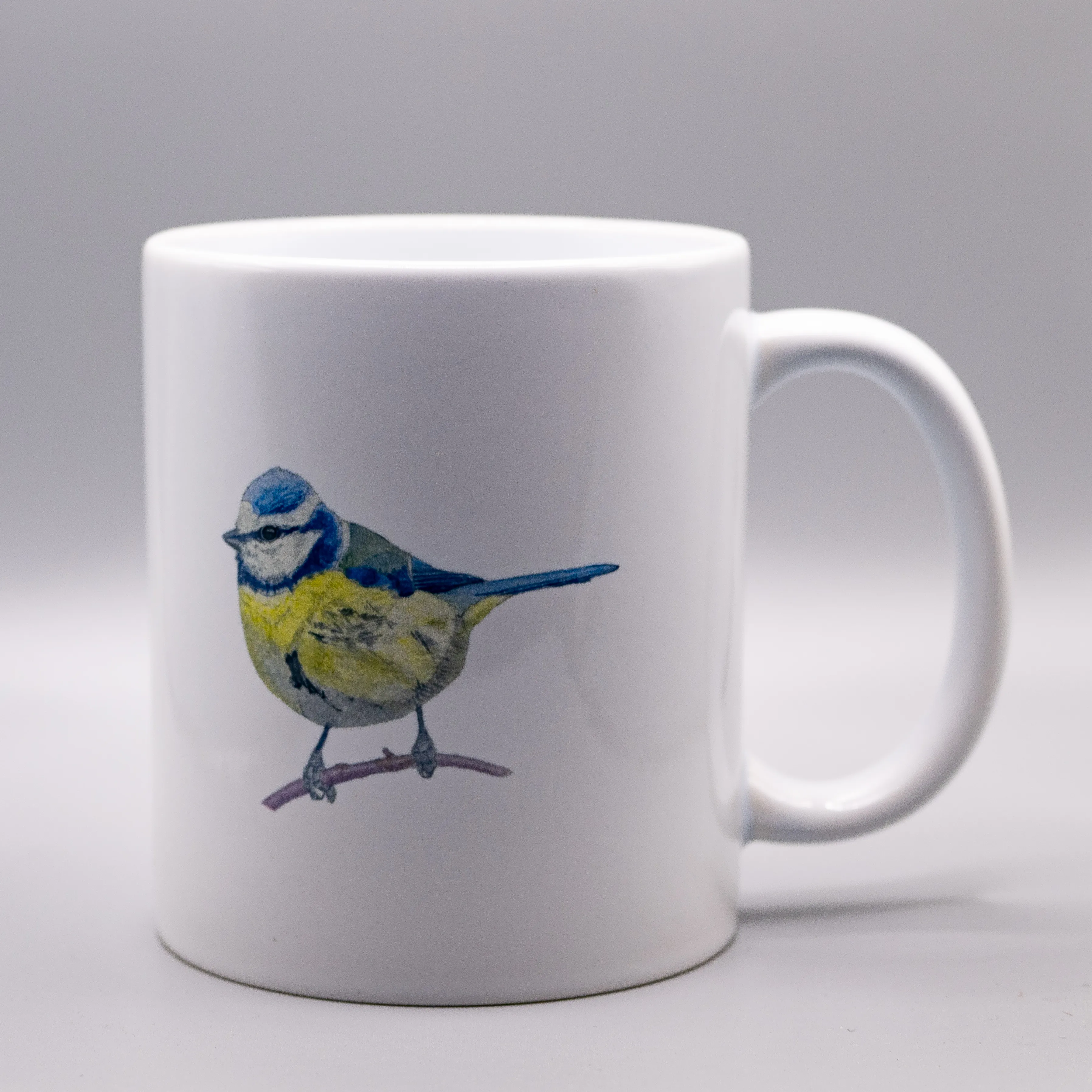 Blue Tit Bird Mug – 11oz British Garden Bird Gift